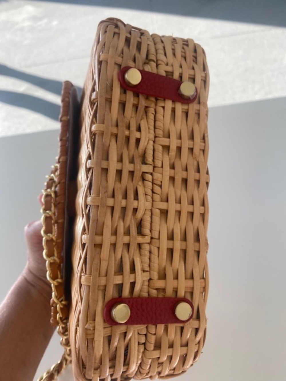 J McLaughlin Woven Handbag - Picture 8 of 12